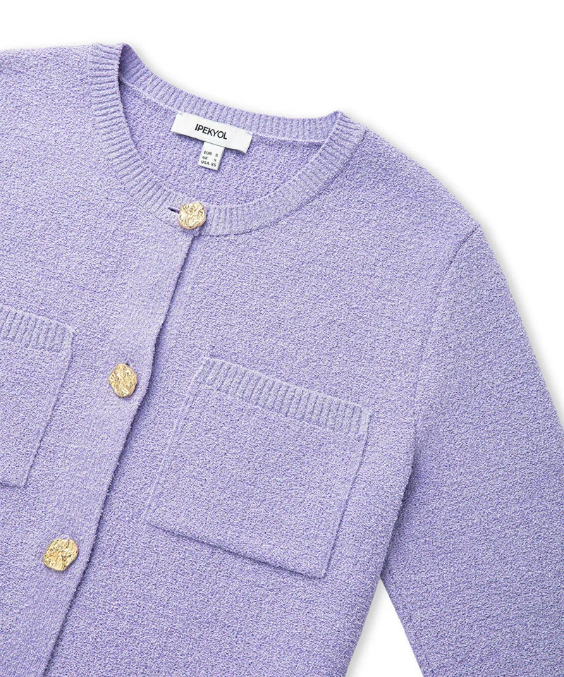 ابيكول Textured Knit Jacket